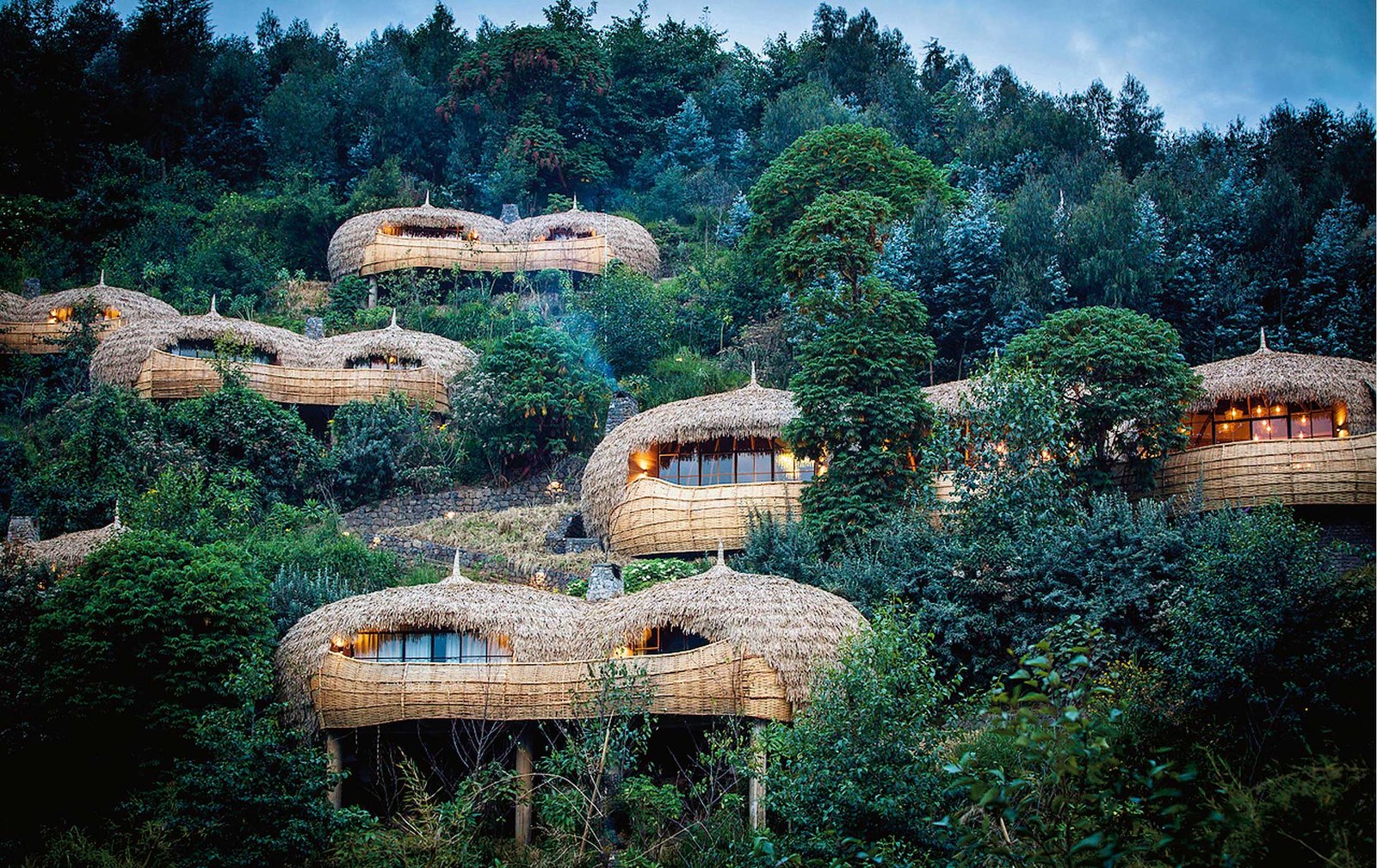 Bisate Lodge is one of the best Rwanda gorilla trekking lodges