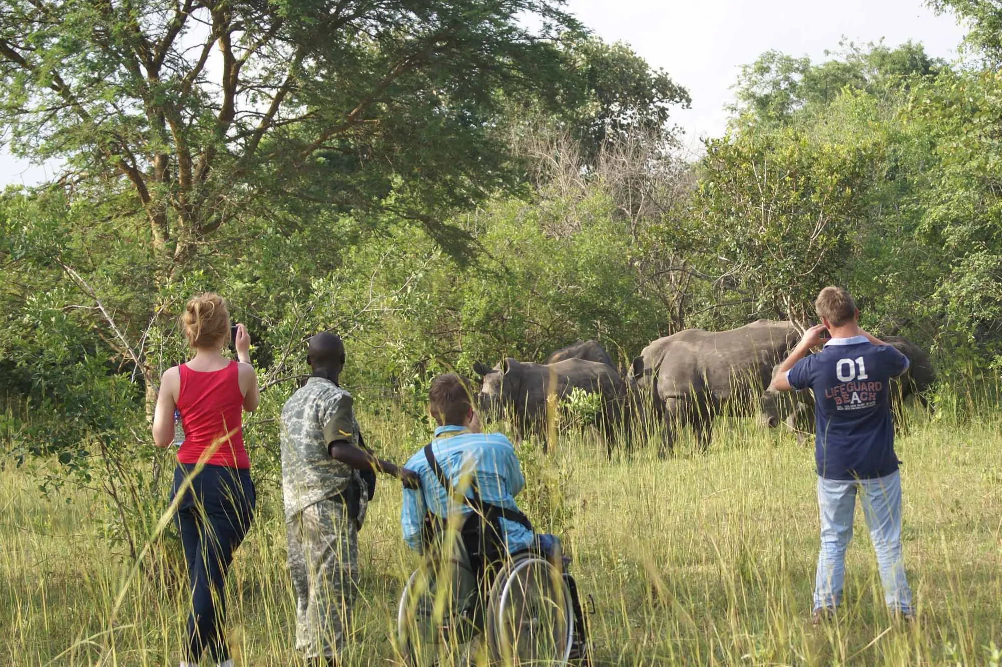 Ziwa Rhion Sanctuary Rhino Tracking